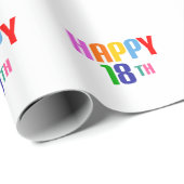 Papier Cadeau Joyeux 18 (Coin rond)