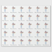 Papier Cadeau Joyeux 21e anniversaire Las Vegas papier enveloppa (Plat)