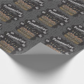 Papier Cadeau Joyeux 50e anniversaire - Sur la colline (Coin)