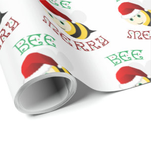 Papier Cadeau Joyeux abeilles