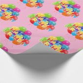 Papier Cadeau Joyeux anniversaire (Coin)