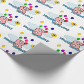 Papier Cadeau Joyeux anniversaire (Coin)