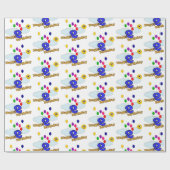 Papier Cadeau Joyeux anniversaire (Plat)