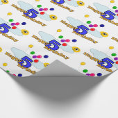 Papier Cadeau Joyeux anniversaire (Coin)