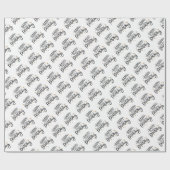 Papier Cadeau Joyeux anniversaire (Plat)