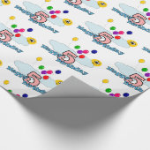 Papier Cadeau Joyeux anniversaire (Coin)