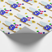 Papier Cadeau Joyeux anniversaire (Coin)