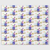 Papier Cadeau Joyeux anniversaire (Plat)