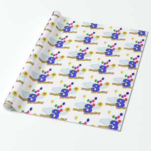 Papier Cadeau Joyeux anniversaire