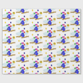 Papier Cadeau Joyeux anniversaire (Plat)