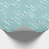 Papier Cadeau Joyeux anniversaire (Coin)