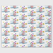 Papier Cadeau Joyeux anniversaire (Plat)