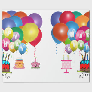 Papier Cadeau Joyeux anniversaire !