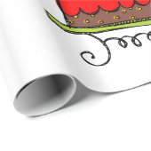 Papier Cadeau Joyeux anniversaire ! (Coin rond)