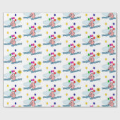 Papier Cadeau Joyeux anniversaire (Plat)