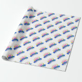 Papier Cadeau Joyeux anniversaire (Déroulé)