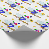 Papier Cadeau Joyeux anniversaire (Coin)