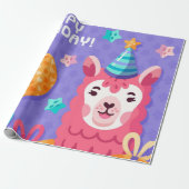 Papier Cadeau Joyeux anniversaire (Déroulé)