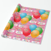 Papier Cadeau Joyeux anniversaire ! (Déroulé)