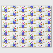 Papier Cadeau Joyeux anniversaire (Plat)