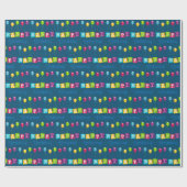 Papier Cadeau Joyeux anniversaire (Plat)