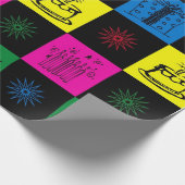 Papier Cadeau Joyeux anniversaire (Coin)