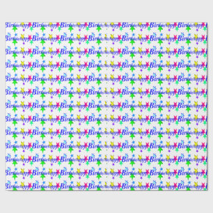 Papier Cadeau Joyeux anniversaire