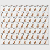 Papier Cadeau Joyeux anniversaire Bengale Chat (Plat)