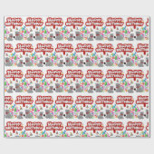 Papier Cadeau Joyeux Anniversaire Cadeau Enveloppement Papier Ch (Plat)