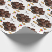 Papier Cadeau Joyeux Anniversaire Cadeau Enveloppement Papier Ch (Coin)