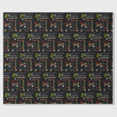 Papier Cadeau Joyeux Anniversaire Cadeau Enveloppement Papier Zo (Plat)