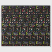 Papier Cadeau Joyeux Anniversaire Cadeau papier enveloppant Aver (Plat)