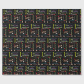 Papier Cadeau Joyeux Anniversaire Cadeau Papier Hannah (Plat)