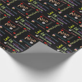 Papier Cadeau Joyeux Anniversaire Cadeau Papier Levi (Coin)