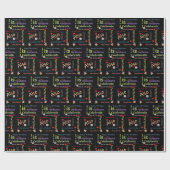 Papier Cadeau Joyeux Anniversaire Cadeau Papier Son en droit (Plat)