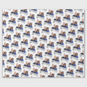 Papier Cadeau Joyeux anniversaire de Joe et Kamala (Plat)