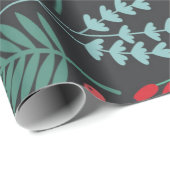 Papier Cadeau Joyeux anniversaire et Joyeux Noël (Coin rond)