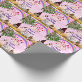 Papier Cadeau Joyeux Anniversaire Fée (Coin)