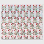 Papier Cadeau Joyeux anniversaire Jésus (Plat)