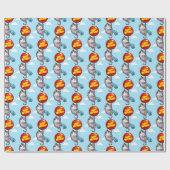 Papier Cadeau Joyeux anniversaire ! Modifier Le Ballons Opossum (Plat)