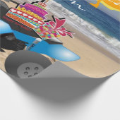 Papier Cadeau Joyeux Anniversaire Papier Boy Beach Bum (Coin)