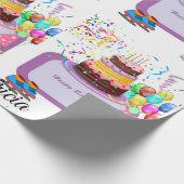 Papier Cadeau Joyeux Anniversaire Papier Hippopotamus (Coin)