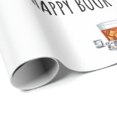 Papier Cadeau Joyeux anniversaire pour Bourbon Lover (Coin rond)