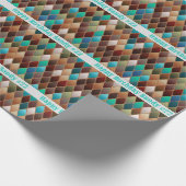 Papier Cadeau Joyeux anniversaire Southwest Earth Tones Ajouter  (Coin)