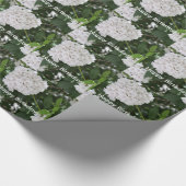 Papier Cadeau Joyeux anniversaire White Mountain Laurel Flowers (Coin)