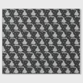 Papier Cadeau Joyeux Baisers D'Anniversaire À Points (Plat)