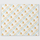 Papier Cadeau Joyeux ballon d'anniversaire (Plat)