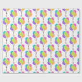 Papier Cadeau Joyeux Ballons d'anniversaire (Plat)