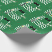 Papier Cadeau Joyeux Ballons d'anniversaire et Confetti (Coin)