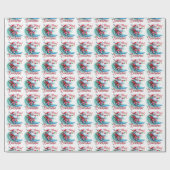 Papier cadeau Joyeux Beachmas (Plat)